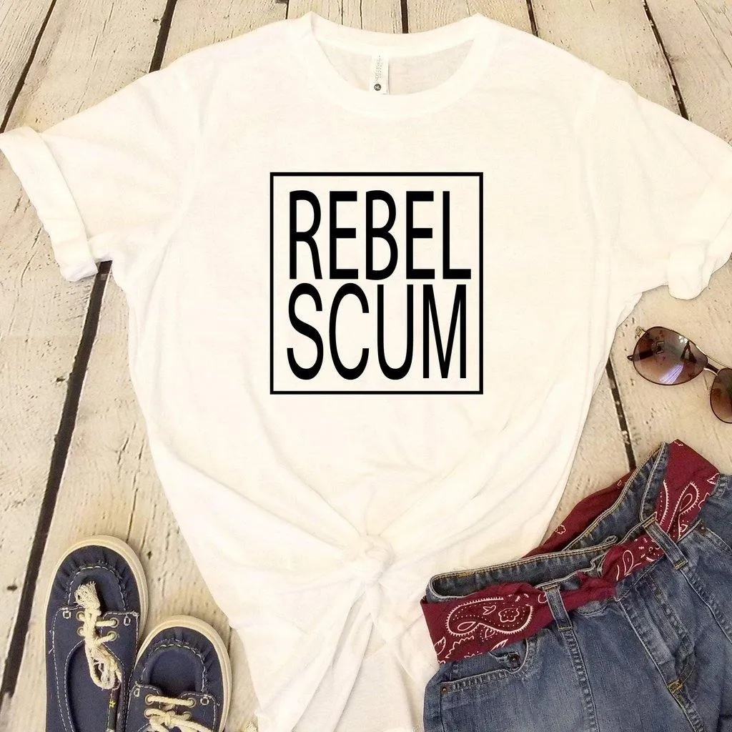 Rebel Scum | Darkside Inspired Shirt | Star Wars Movie | Unisex Graphic Tee