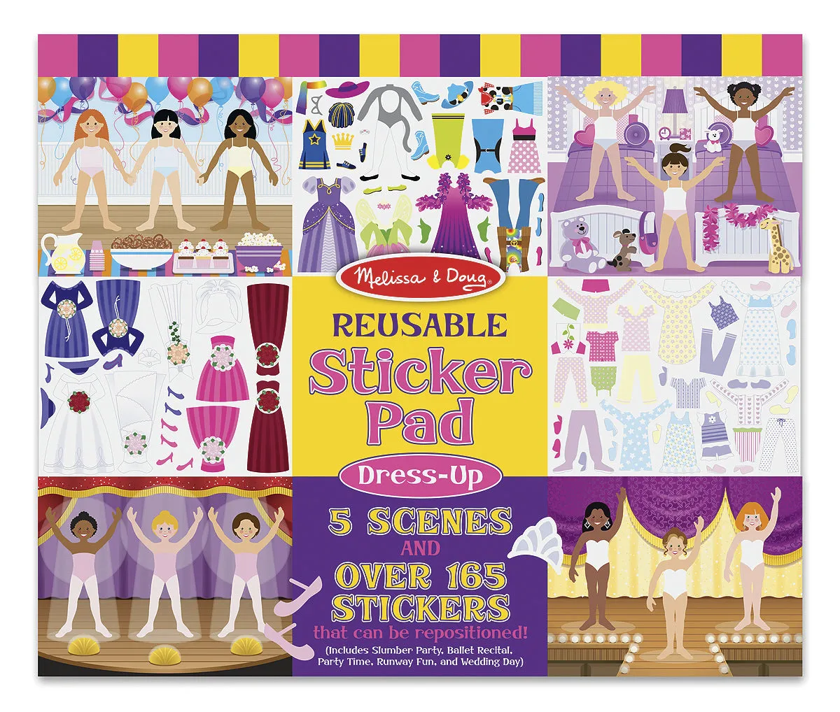 Reusable Sticker Pad - Dress-Up