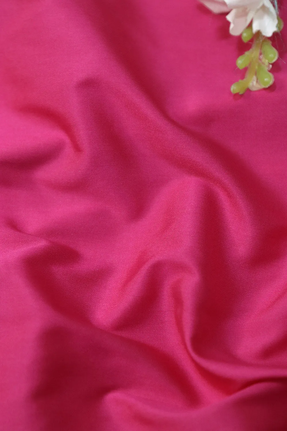 Soft Pink Plain Silk Fabric ( 1 Mtr )