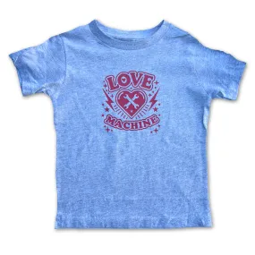 Sol Baby Love Machine Gray Short Sleeve Tee