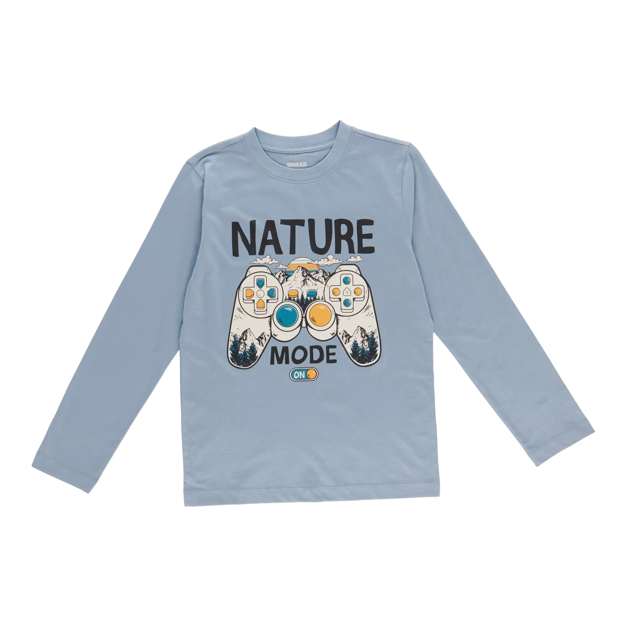 SURVIVAL GEAR Boy's Varsity Long Sleeve T-Shirt