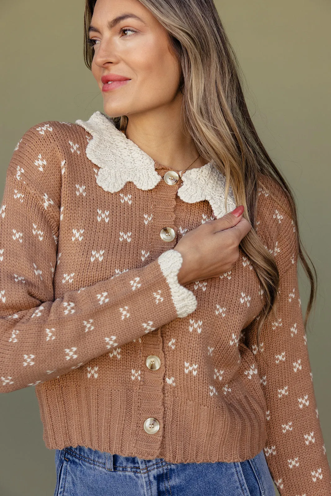 The Dolly Scalloped Cardigan