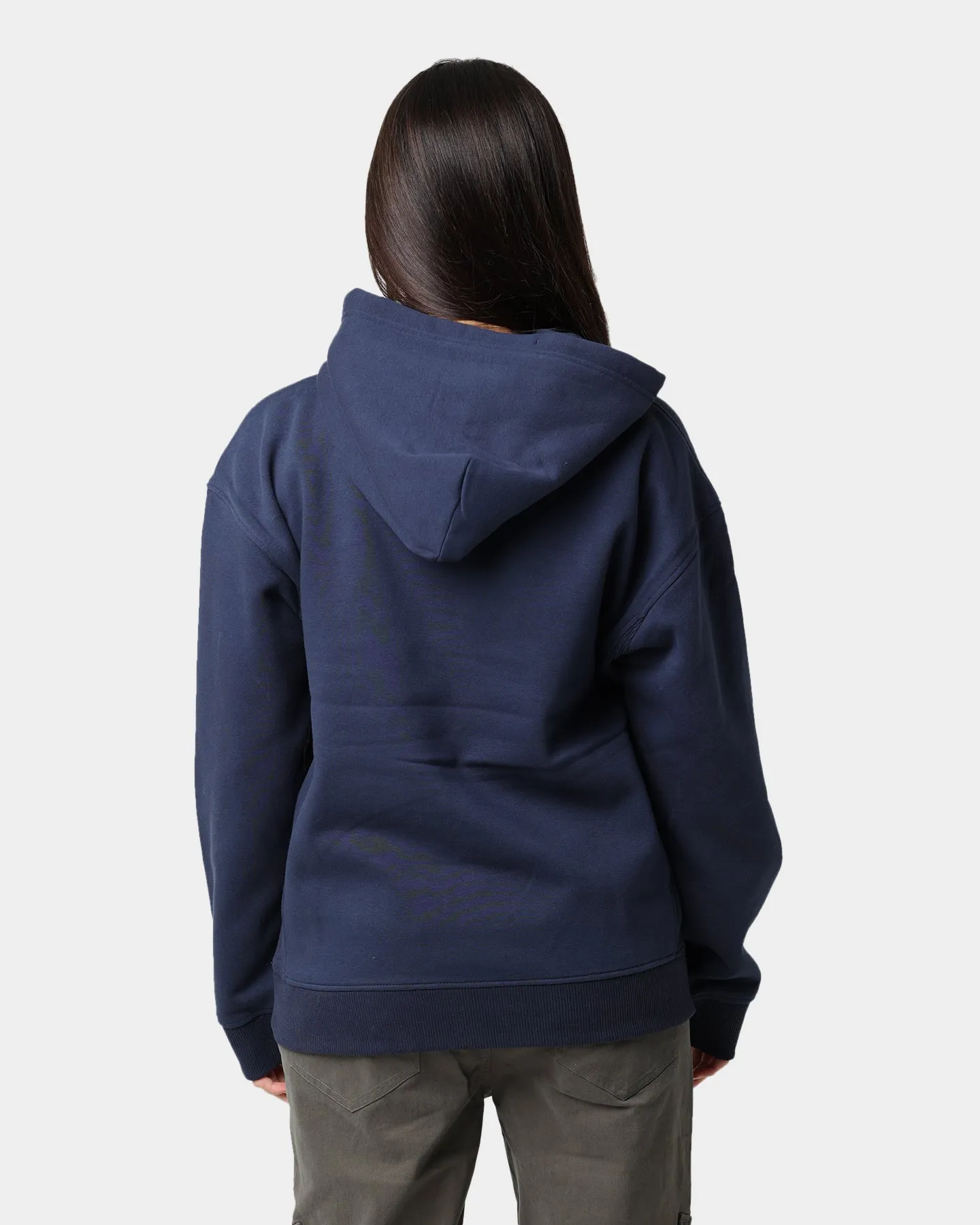 Tommy Jeans Women's Relaxed Timeless Signature Logo Hoodie Twilight Navy