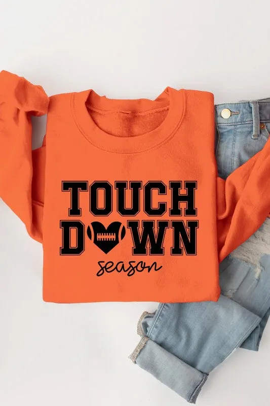 Touchdown Season Graphic Fleece Sweatshirts