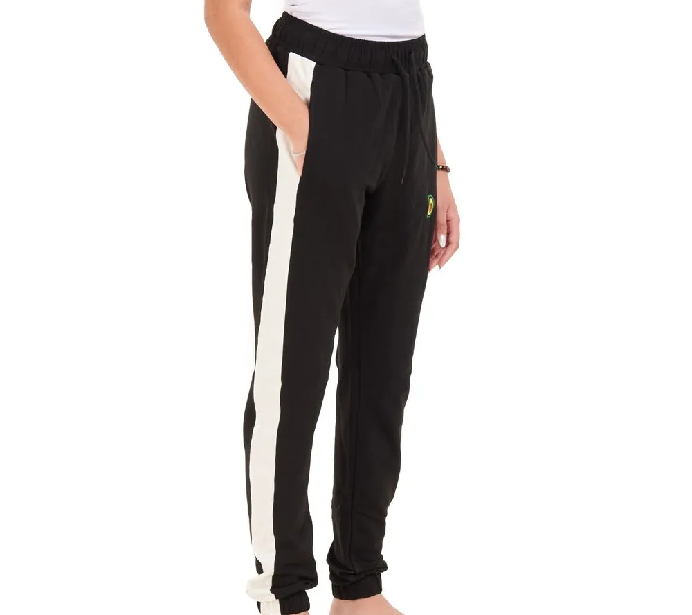 Women summer sweatpants Black Avocado