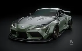 Zacoe Land Shark Carbon Fiber Widebody Kit for Toyota GR Supra A90 A91